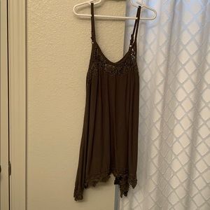 Lace tank top